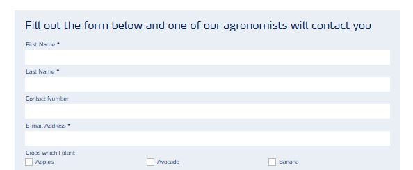 Fertiliser selector | Fertiliser choices